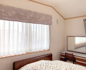 松戸市　I様　リビング・寝室のカーテン架け替え