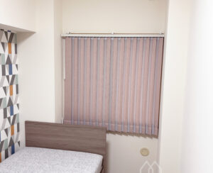 部屋ごとに選ぶ、バーチカルブラインドのある暮らし
